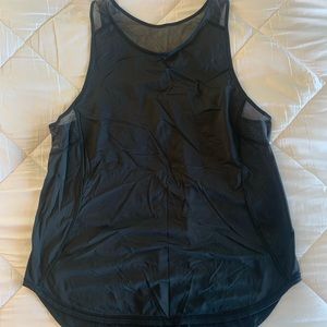 lululemon black workout tank